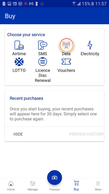 buy - prepaid data