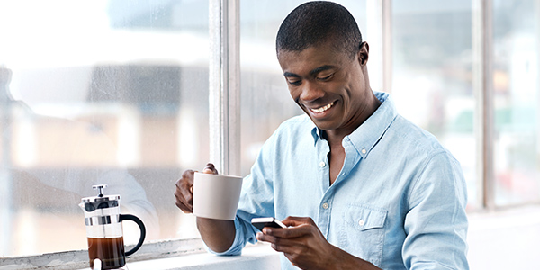 Cellphone banking product detail