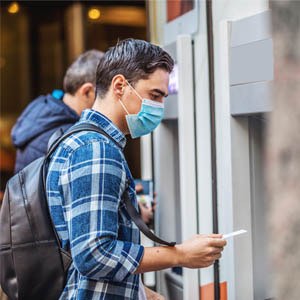 Depositing cash content tile
