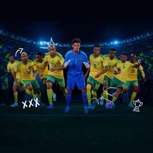 Bafana Bafana_send off